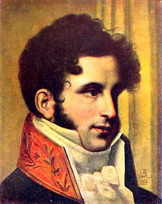 Портрет Сергея Семёновича Уварова. 1813., Орест Адамович Кипренский