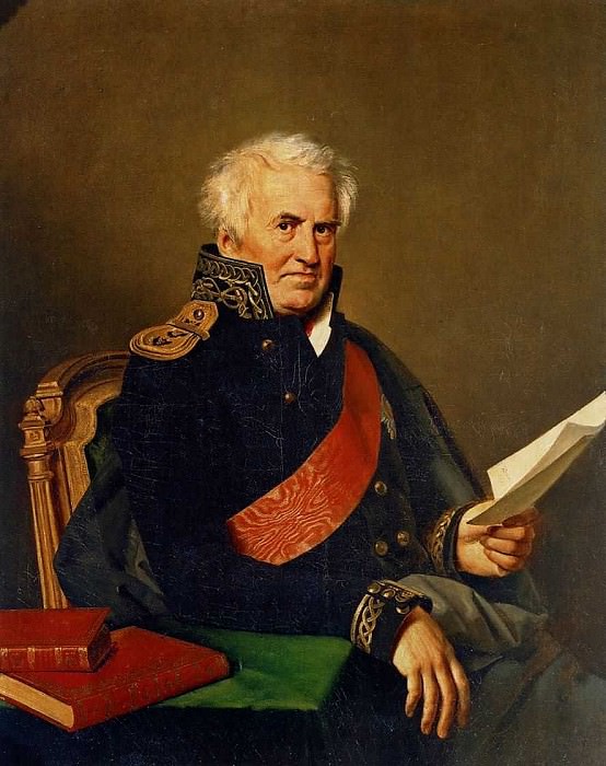 Portrait Shishkov. 1825 Nyima, St. Petersburg, Orest Adamovich Kiprensky
