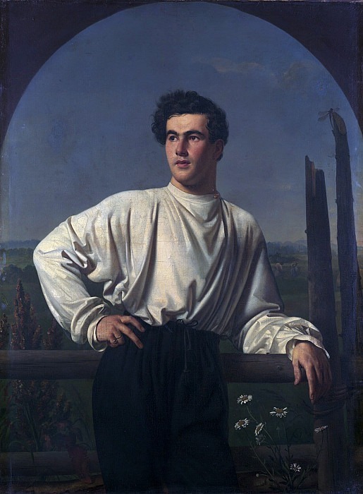 Portrait of Afanasy Fedorovich Shishmarev, Orest Adamovich Kiprensky