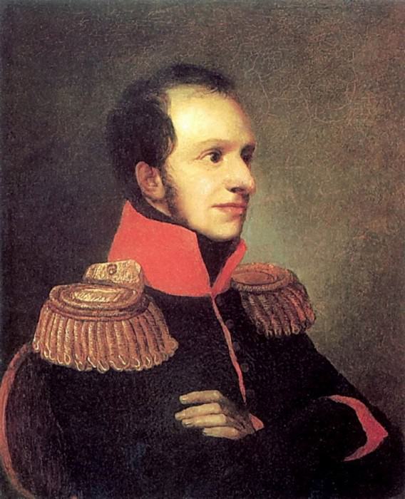 Portrait of Prince George Petrovich of Oldenburg. 1811 AD, m. 29. 5h24. 2. Pavlovsky bits. Moose., Orest Adamovich Kiprensky