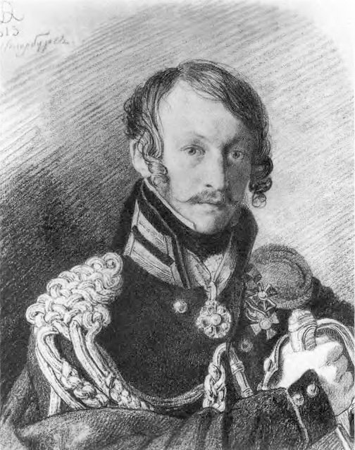 Portrait AP Lansky. 1813. B., um. c. 24. 5h19. 8. GRM, Orest Adamovich Kiprensky