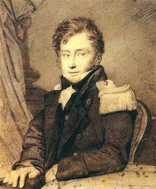 Portrait Gurko. 1814 IT. c., b. GRM, Orest Adamovich Kiprensky