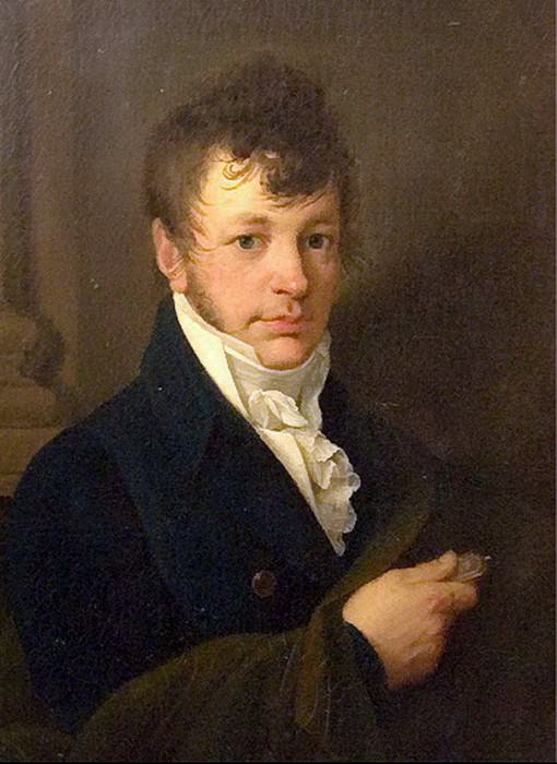 Portrait of Alexei Romanovich Tomilova. Before 1828 Oil on canvas. 44, 5h35, 2 RM, Orest Adamovich Kiprensky