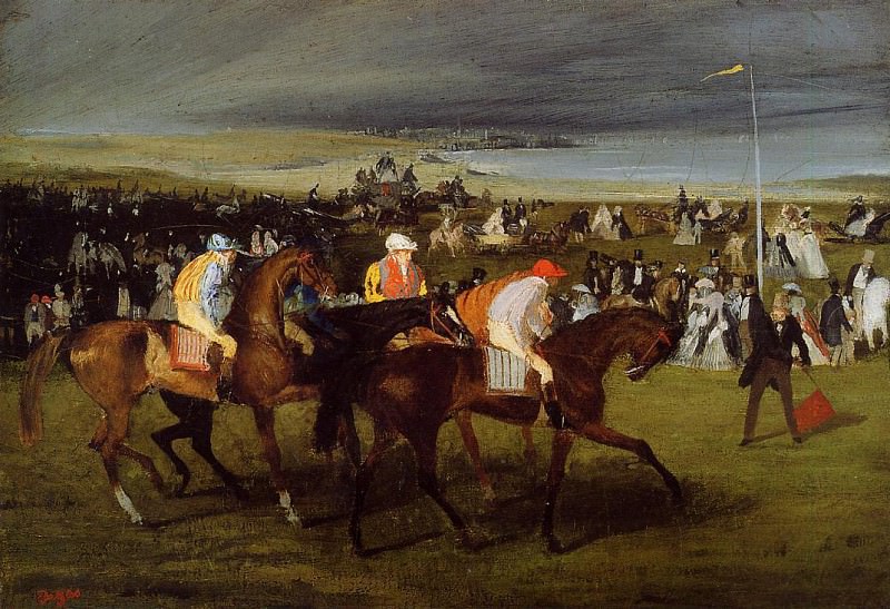 At the Races the Start, Edgar Degas