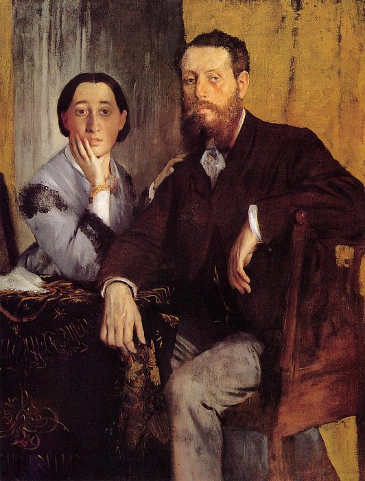 Edmond and Therese Morbilli, Edgar Degas