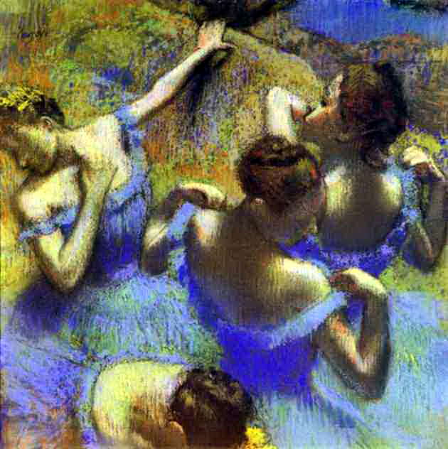 Голубые танцовщицы, Эдгар Дега