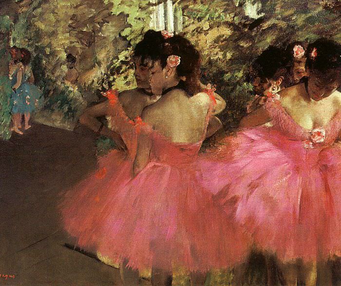 Танцовщицы в розовом, Эдгар Дега