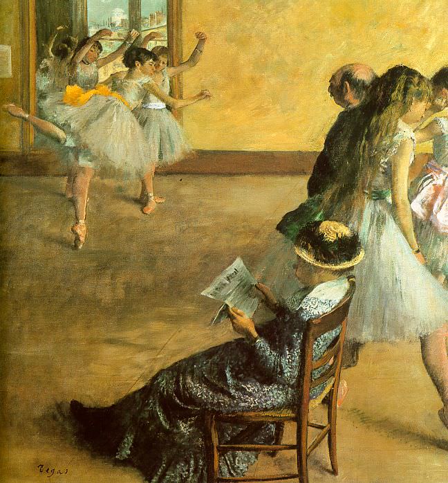 Балетный класс, Эдгар Дега