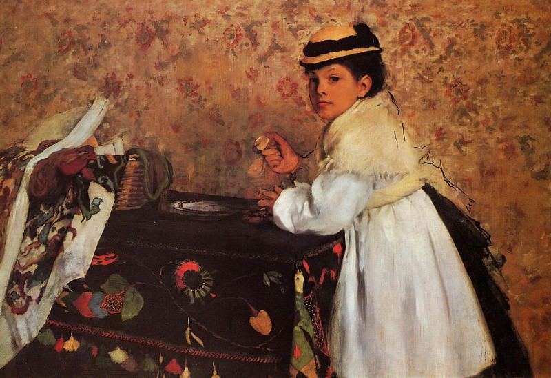 Hortense Valpin, Edgar Degas