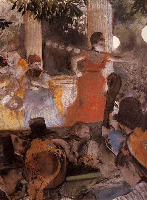 Aux Ambassadeus, Edgar Degas