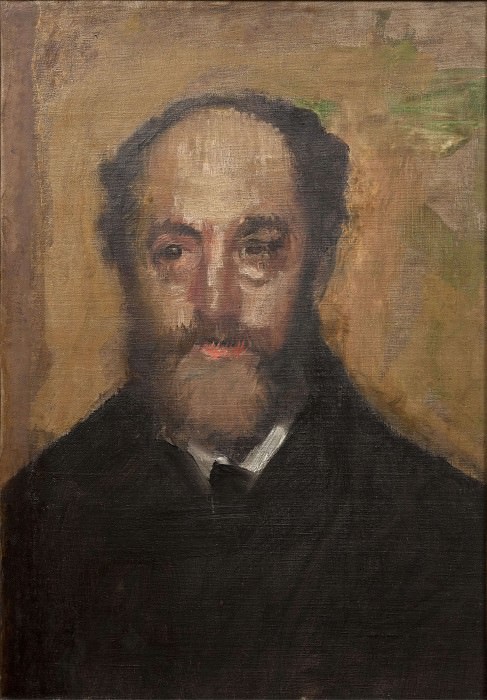 Portrait of the Art Critic Durand-Gréville, Edgar Degas