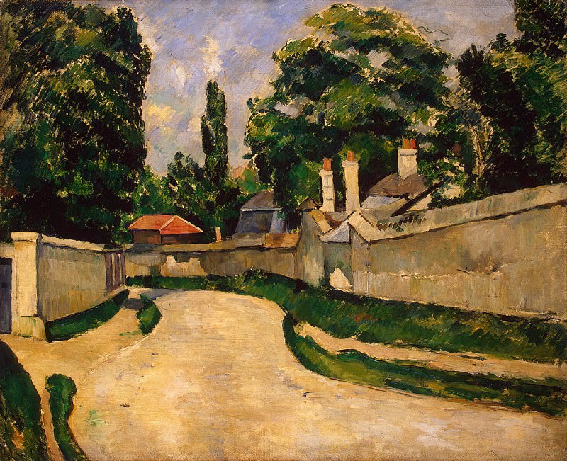 Cezanne, Paul. Houses along the road, Hermitage ~ part 11