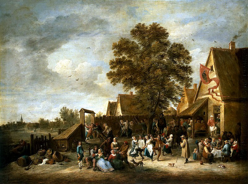 Teniers, David the Younger. Village Festival , Hermitage ~ part 11