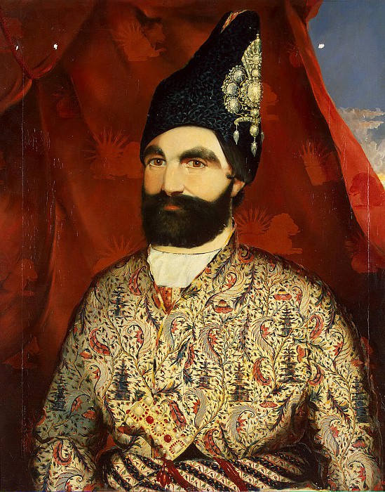 Seid Mirza. Half-length portrait bearded men, Hermitage ~ part 11