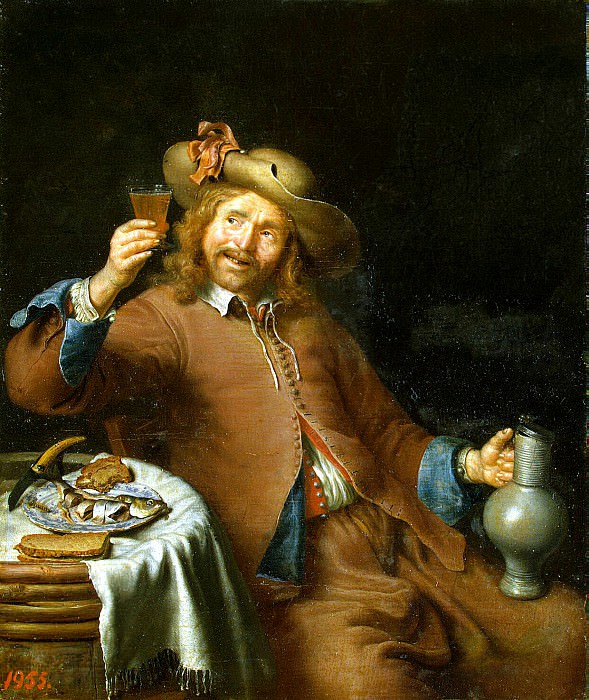 Slingeland, Pieter Cornelis van. Breakfast is a young man, Hermitage ~ part 11