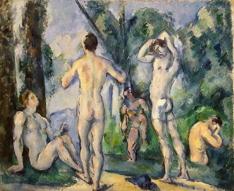 Cezanne, Paul. Bathers, Hermitage ~ part 11