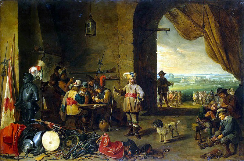 Teniers, David the Younger. Karaulnaya, Hermitage ~ part 11