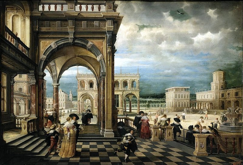 Stenveyk, Hendrick van the Younger. Italiano Palace, Hermitage ~ part 11