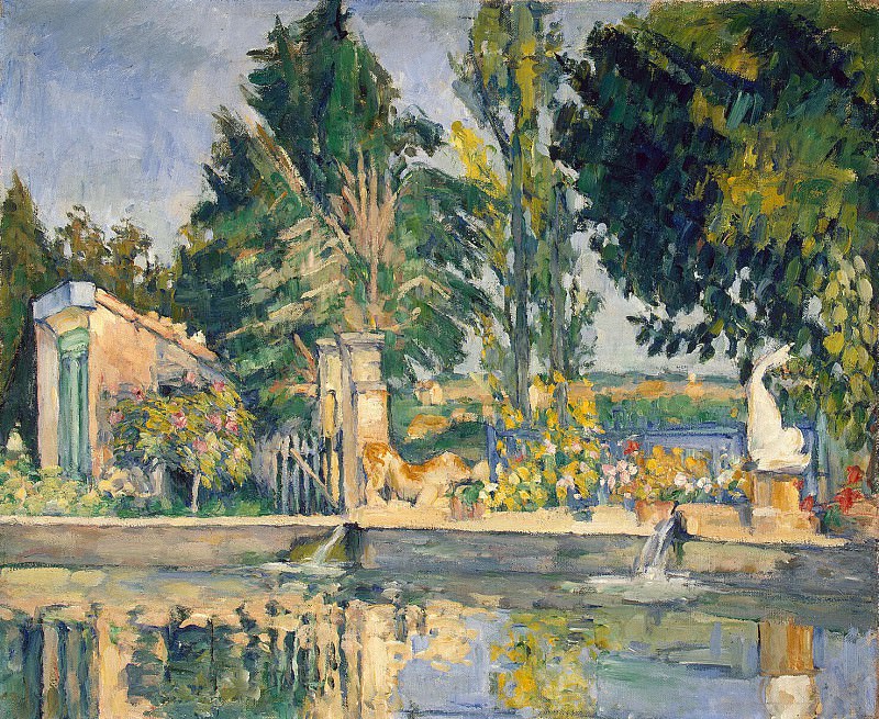 Cezanne, Paul. Jas de Buffalo, swimming, Hermitage ~ part 11