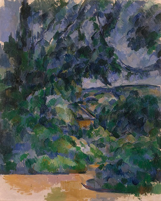 Cezanne, Paul. Blue landscape, Hermitage ~ part 11