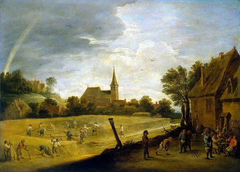 Teniers, David the Younger. Harvest, Hermitage ~ part 11