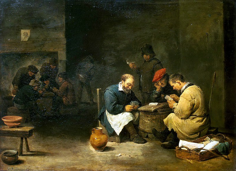 Teniers, David the Younger. A fast set, Hermitage ~ part 11