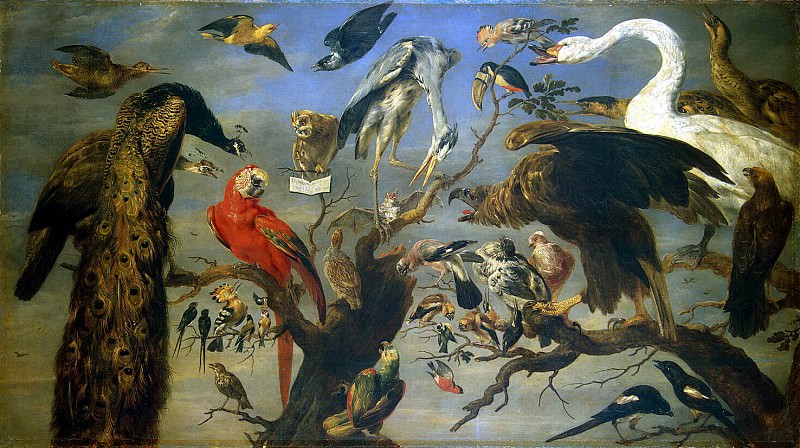 Snyders, Frans. Avian concert, Hermitage ~ part 11