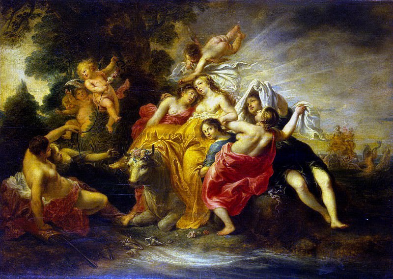 Shyut, Cornelis. Rape of Europa, Hermitage ~ part 11
