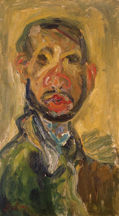 Soutine, Chaim. Self-portrait, Hermitage ~ part 11