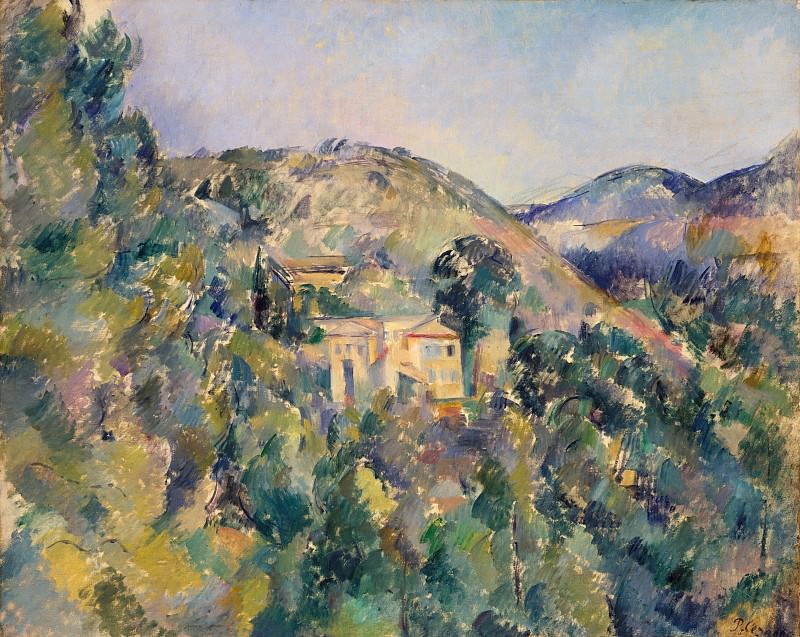 Paul Cézanne – View of the Domaine Saint-Joseph, Metropolitan Museum: part 3