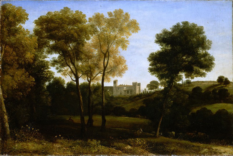 Claude Lorrain – View of La Crescenza, Metropolitan Museum: part 3
