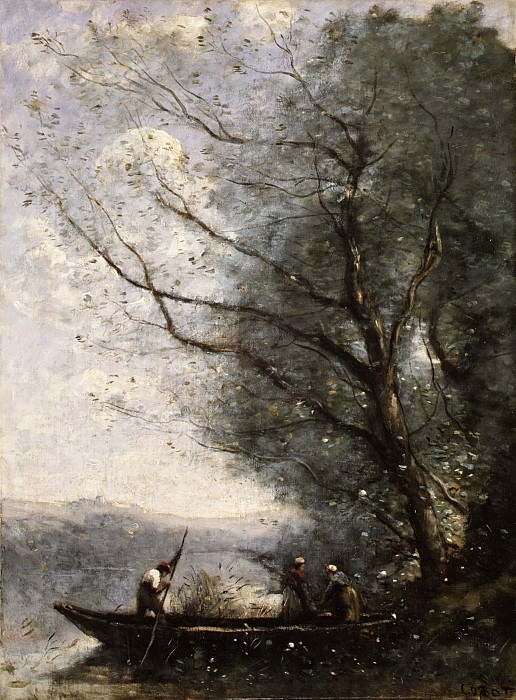 Camille Corot – The Ferryman, Metropolitan Museum: part 3