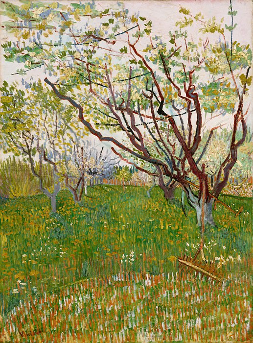 Vincent van Gogh – The Flowering Orchard, Metropolitan Museum: part 3