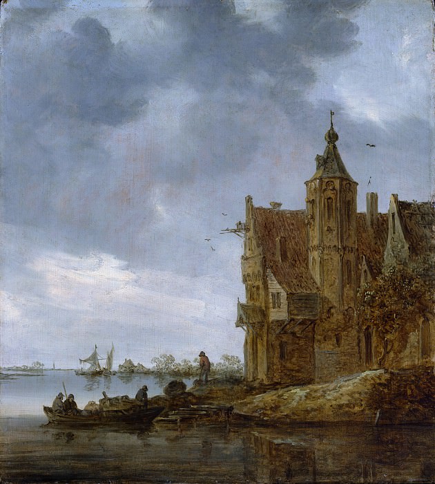 Jan van Goyen – Country House near the Water, Metropolitan Museum: part 3