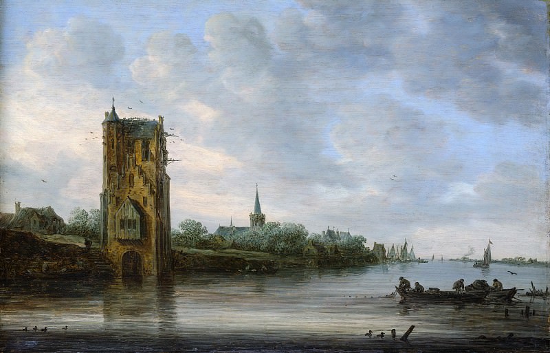 Jan van Goyen – The Pelkus Gate near Utrecht, Metropolitan Museum: part 3
