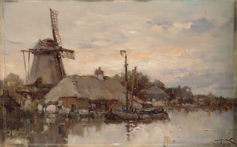 Herman Willem Koekkoek – Mill on the Laan, Metropolitan Museum: part 3