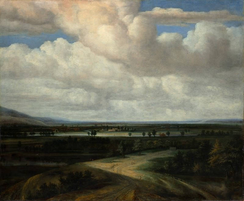 Philips Koninck – A Panoramic Landscape with a Country Estate, Metropolitan Museum: part 3