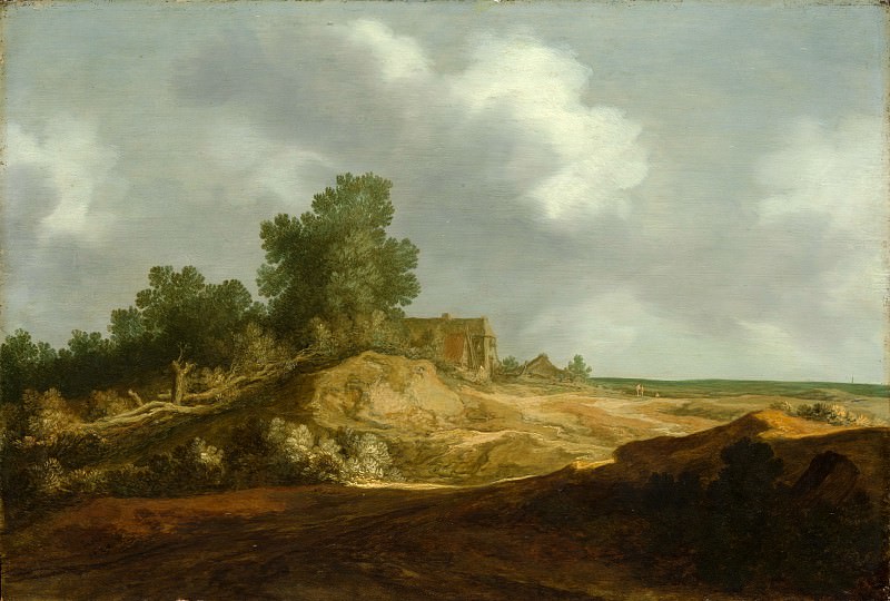 Pieter de Molijn – Landscape with a Cottage, Metropolitan Museum: part 3