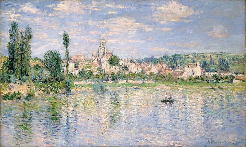 Claude Monet – Vétheuil in Summer, Metropolitan Museum: part 3