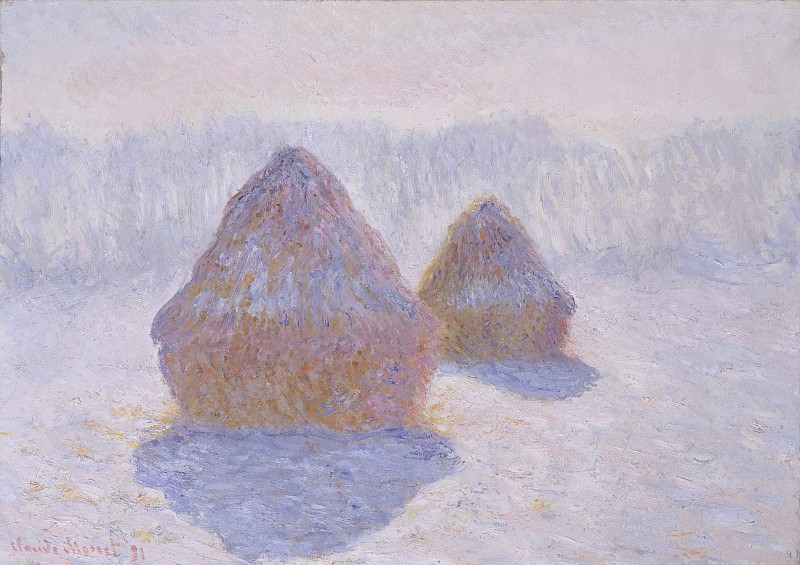 Claude Monet – Haystacks , Metropolitan Museum: part 3