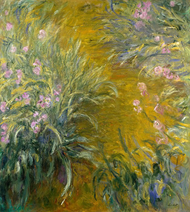 Claude Monet – The Path through the Irises, Metropolitan Museum: part 3
