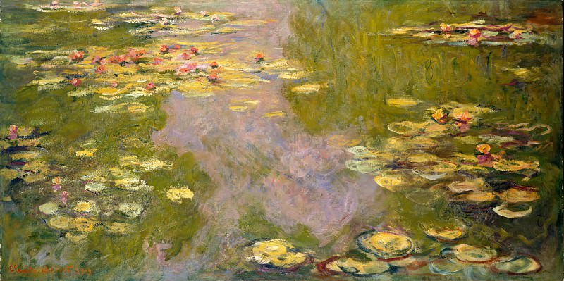 Клод Моне – Водяные лилии, Музей Метрополитен: часть 3
