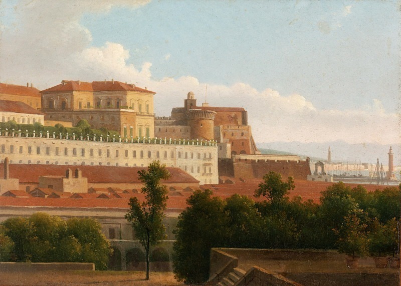 Александр-Гиацинт Дюнуи – Палаццо Реале и гавань, Неаполь, Музей Метрополитен: часть 3