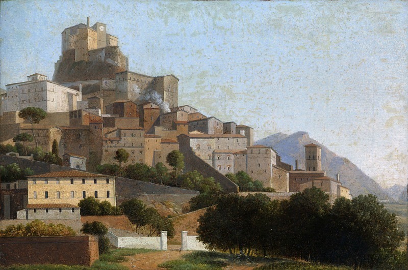 Attributed to Alexandre-Hyacinthe Dunouy – Subiaco, Metropolitan Museum: part 3