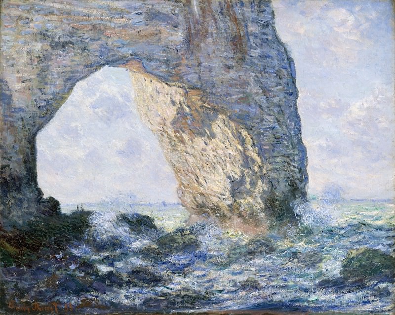 Claude Monet – The Manneporte , Metropolitan Museum: part 3
