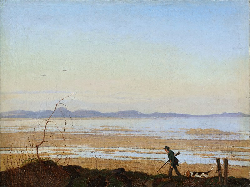 Johan Thomas Lundbye – An Evening beside Lake Arresø, Metropolitan Museum: part 3
