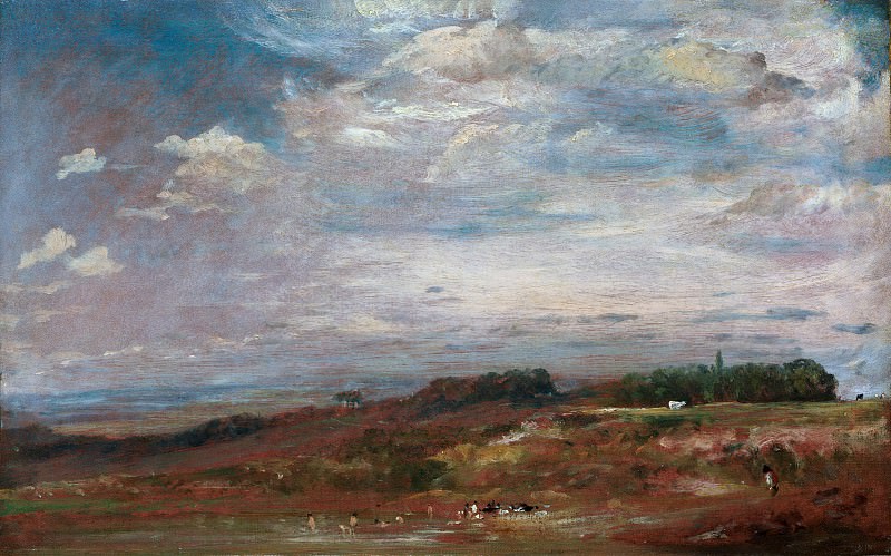 John Constable – Hampstead Heath with Bathers, Metropolitan Museum: part 3