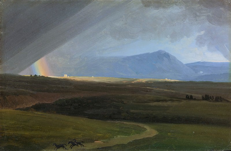 Simon Denis – Landscape near Rome during a Storm, Metropolitan Museum: part 3