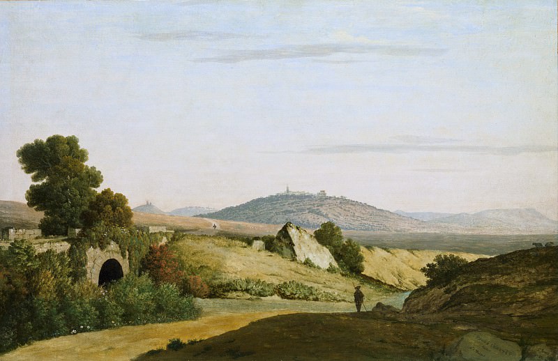 Thomas Jones – Ponte Loreto near Nettuno, Metropolitan Museum: part 3