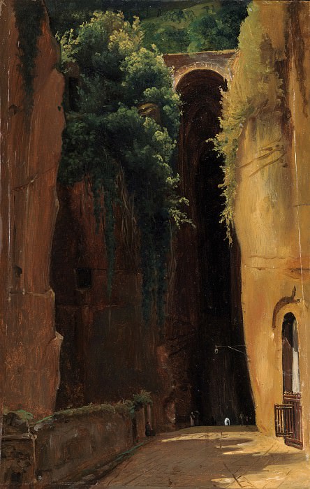 Gustaf Söderberg – The Grotto of Posilipo, Naples, Metropolitan Museum: part 3